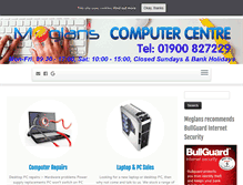 Tablet Screenshot of meglans.co.uk
